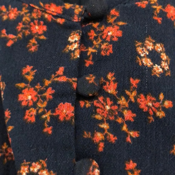 Caslon floral long sleeve dress size m - Picture 6 of 8